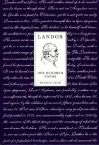 Landor Walter Savage; Craig Maurice (editor) — One Hundred Poems