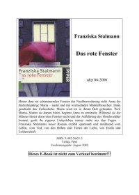 Stalmann Franziska — Das rote Fenster