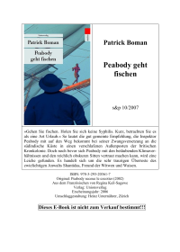 Boman Patrick — Peabody geht fischen