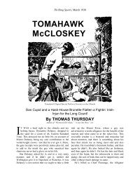 Thursday Thomas — Tomahawk Mccloskey
