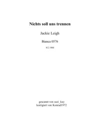 Leigh Jackie — Nichts Soll Uns Trennen