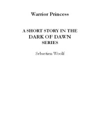 Woolf Sebastien — Warrior Princess