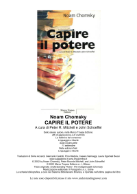 Chomsky Noam — Capire Il Potere