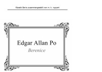 Poe, Edgar Allan — Berenice