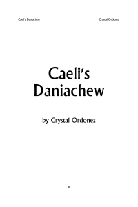 Ordonez Crystal — Caeli's Daniachew