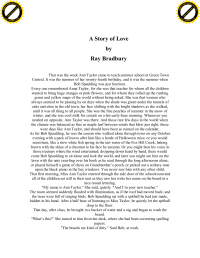 Bradbury Ray — A Story of Love