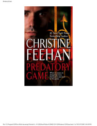 Feehan Christine — Predatory Game1