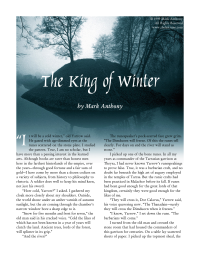 Anthony Mark — King of Winter