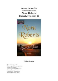 Roberts Nora — Amor de verão