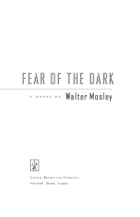 Mosley Walter — Fear of the Dark