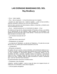 Bradbury Ray — Las Doradas Manzanas Del Sol