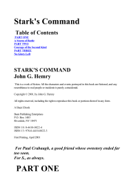 Hemry, John G — Stark's Command