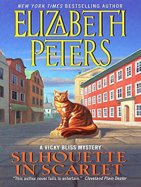 Elizabeth Peters  — Silhouette in Scarlet (Vicky Bliss Mystery 3)