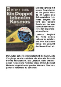 Heinlein, Robert A — Ein Doppelleben im Kosmos