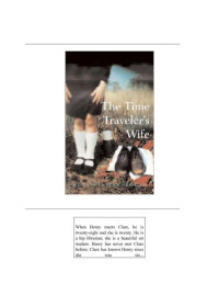 Audrey Niffenegger — The Time Traveler's Wife
