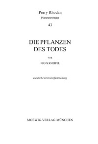 Kneifel Hans — Die Pflanzen des Todes