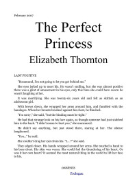 Thornton Elizabeth — The Perfect Princess