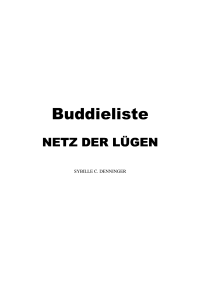 Denninger, Sybille C — Buddyliste - Netz der Lügen