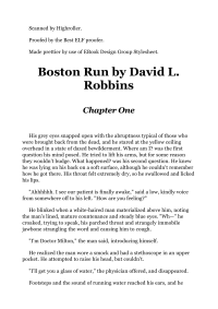 Robbins, David L — Boston Run
