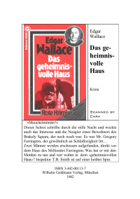 Wallace Edgar — Das geheimnisvolle Haus