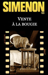 Simenon Georges — Vente à la bougie