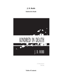 Robb, J D — Kindred in Death