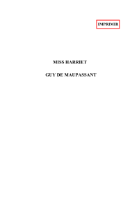 De Maupassant, Guy — Miss Harriet
