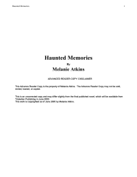 Atkins Melanie — Haunted Memories