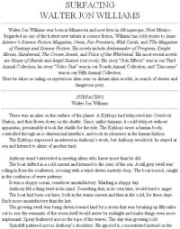 Williams, Walter Jon — Surfacing