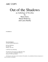 Shara Jones Sheila Holloway; Hamby Laura — Out of the Shadows [Anthology]