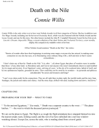 Willis Connie — Death on the Nile