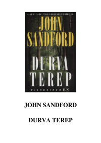 John Sandford — Durva terep