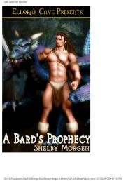Morgen Shelby — A Bard's Prophecy