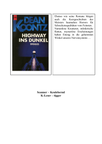 Koontz, Dean R — Highway Ins Dunkel