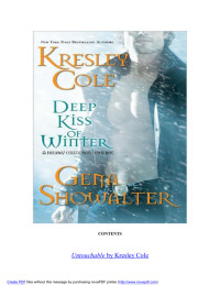 Cole Kresley — Deep Kiss of Winter