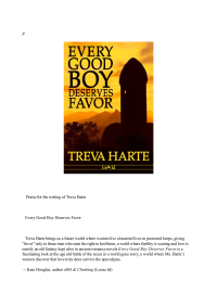 Harte Treva — Every Good Boy Deserves Favor