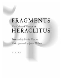 Heraclitus — Fragments