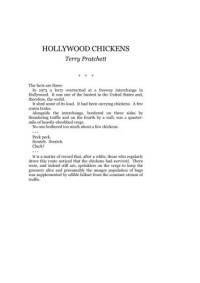 Pratchett Terry — Hollywood Chickens
