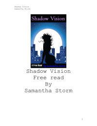 Storm Samantha — Shadow Vision
