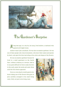 Carla Balzaretti; Illustrated short stories — The gardener's surprise