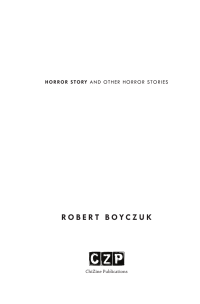 Boyczuk Robert — Horror Story and Other Horror Stories