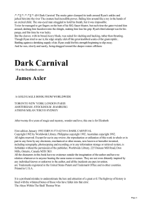 James Axler — Dark Carnival