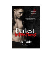 Yule, S K — Darkest Intentions