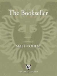 Matt Cohen — The Bookseller