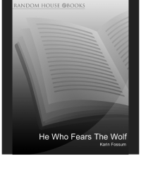 Fossum Karin — He Who Fears The Wolf