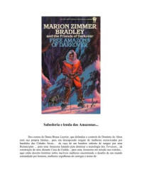 Bradley, Marion Zimmer — As amazonas livres de darkover