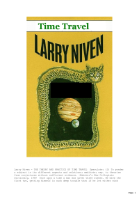 Niven Larry — Time Travel