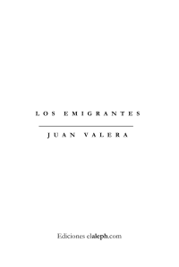 Valera Juan — Los emigrantes