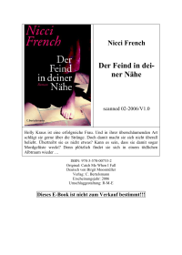 French Nicci — Der Feind in deiner Nähe