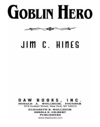 Hines, Jim C — Goblin Hero